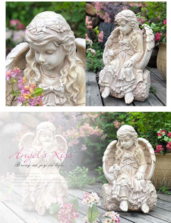 💏🌿✨ Kissing Bird Figurine – Resin Lovebirds Statue for Garden & Home