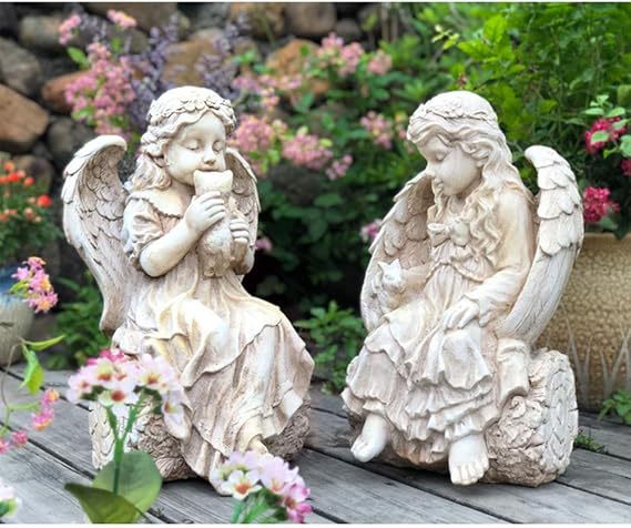 💏🌿✨ Kissing Bird Figurine – Resin Lovebirds Statue for Garden & Home