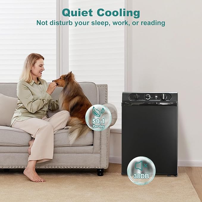 ❄️🔥 Outdoor 2-in-1 Fridge 🏕️ Compact Propane & Electric