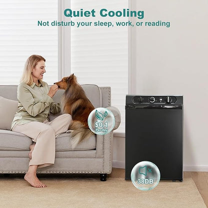 ❄️🔥 Outdoor 2-in-1 Fridge 🏕️ Compact Propane & Electric